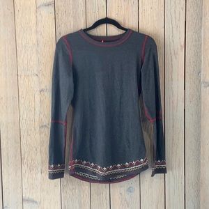 Grey patterned shirt